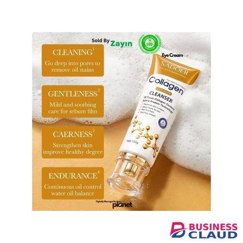 SADOER collagen skincare set, collagen face cream, anti-aging serum, Korean skincare Kenya, brightening face set, dark spot remover, face and eye cream, hair removal cream, in One-cream-and-salicylic-acid-daily-gentle-cleanser