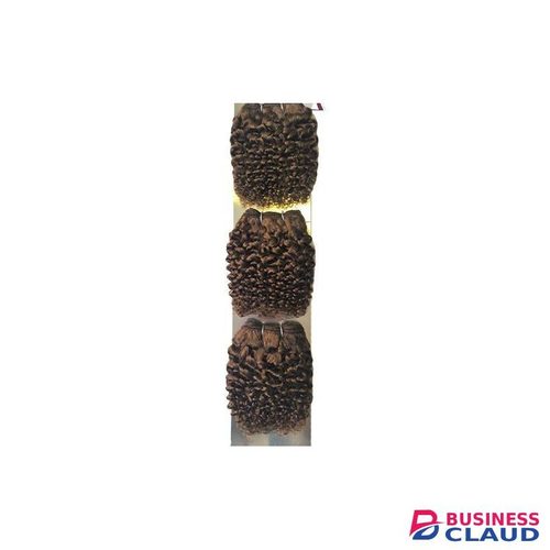 Fashion Idol Human STYLE ICON Nature Curly Hair Bundle HH NATURE MINI CURL 3PCS 8" color 30 Brown Human Nature Hair Extension 3 PCS In A Pack Hair Extension For Women