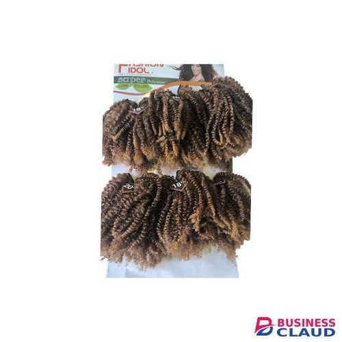 Fashion Idol Synthetic Hair Extension NATURE FLOWER A Pack Full Hair Bundles Color T-M17/M457 Heat Resistant Fiber For Women