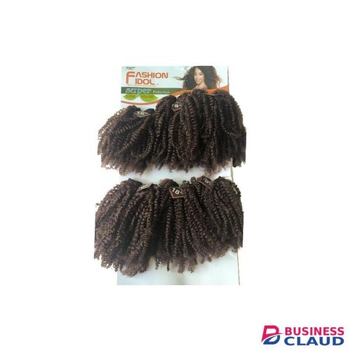 Fashion Idol Synthetic Hair Extension A Pack Full Hair Bundles Color 30 NATURE FLOWER 1 PACK Heat Resistant Fiber For Women