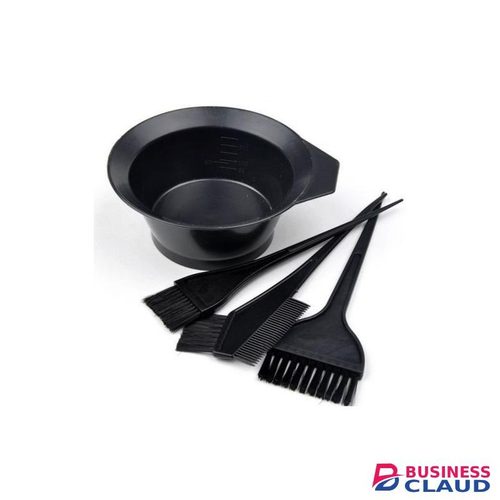 Hair Dye Kit/ Hair Color Brush Comb Mixing Bowl Set- 4 Pieces