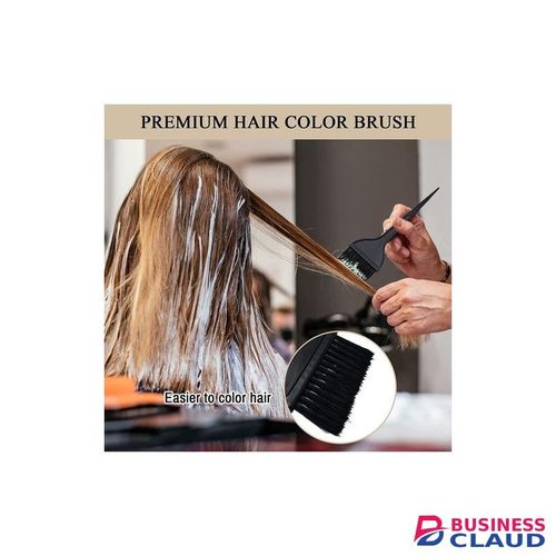 Hair Dye Color Brush And Mixing Bowl Set Kit Black