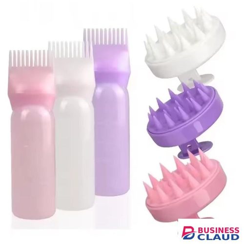 2 in 1 HAIR CARE TOOL SET: Applicator + Comb Set