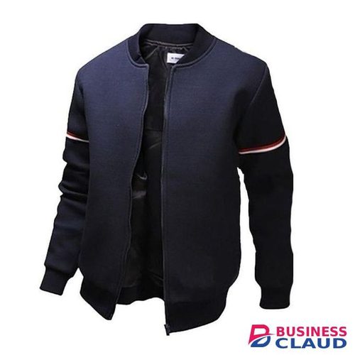 Candy Couture Navy Blue Men's Bomber Jacket