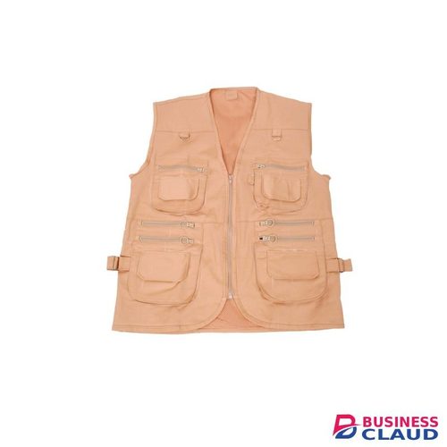 Adventure Safari Half Beige Khaki Jacket