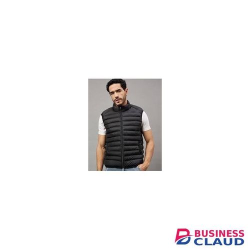 Men’s Black Quilted Down Vest