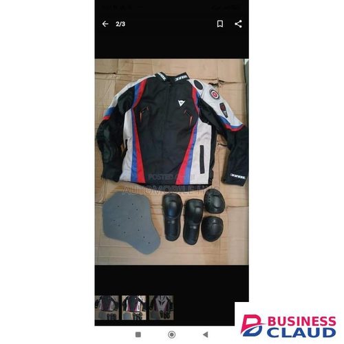 Motorbike Padded Racing Leather Jackets