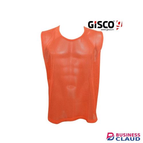 Gisco Vest Training Self Trim Perforated Orange