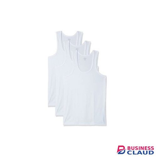 VICTAN White 3 In 1 Cotton Comfortable Vest