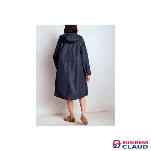 RAINS UrbanShield Hooded Raincoat – Matte Black