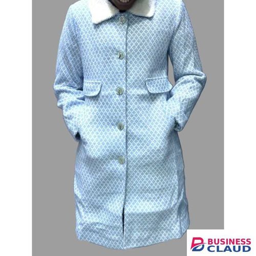 Ladies blue trenchcoat