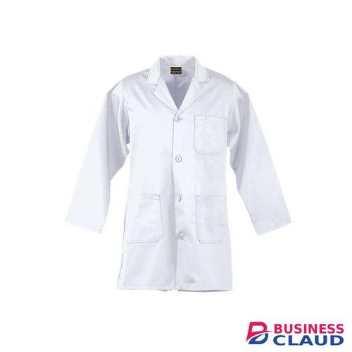 Comfy White Cotton Dust-coat