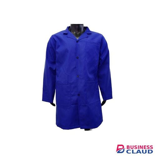 1PC Professional Royal Blue Lab Coat