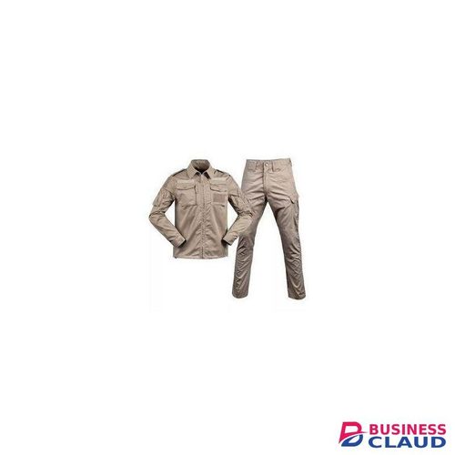 Outdoor Tactical Military Uniform, Army Forces Airsoft Soldier Training Combat Jacket Pant Suit- Brown