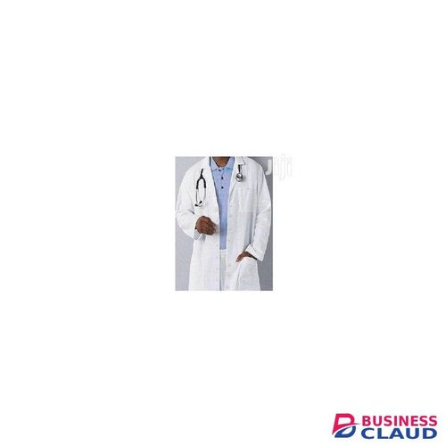 Unisex White Dust Coat