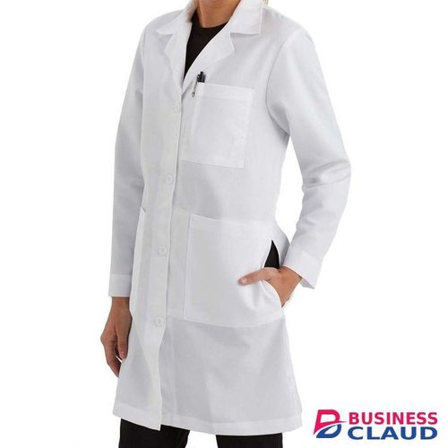 Premium White Lab Coat – Unisex Professional Medical & Laboratory Wear