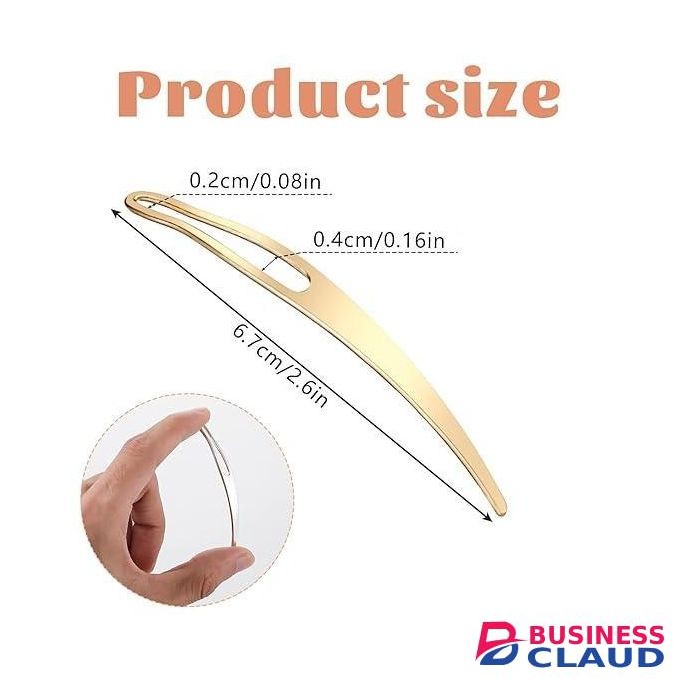Dreadlock Tool Interlocking Tool for Locs, 3 Styles Easyloc Hair Crochet Needle for Dreadlocks, Interlocks & Sisterlocks Maintenance, Tightening Accessory for Braid Hair Making (Gold)