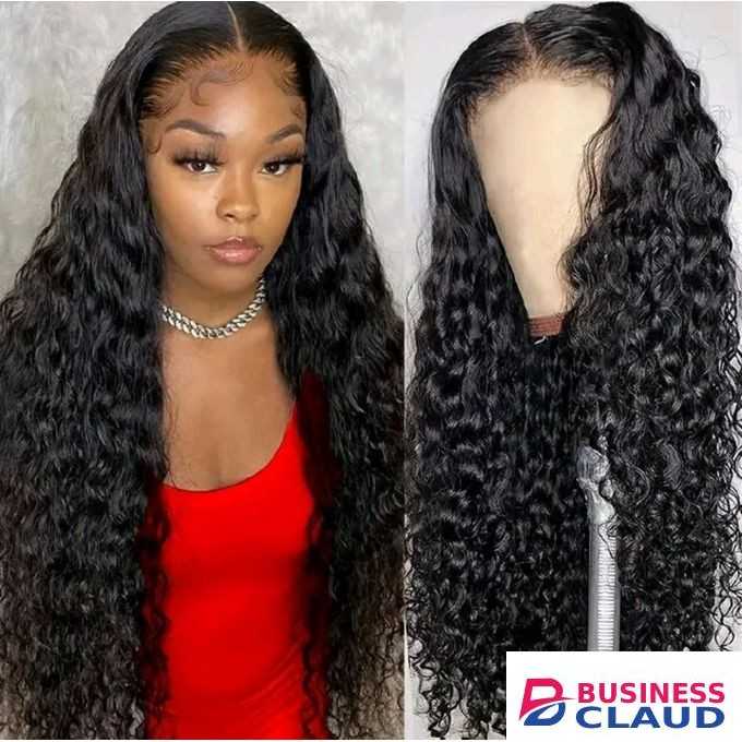 Fbk Women Wigs Long Loose Curly Deep Wave Wig Heat Resistant Synthetic Glueless Middle Part Ladies Hair