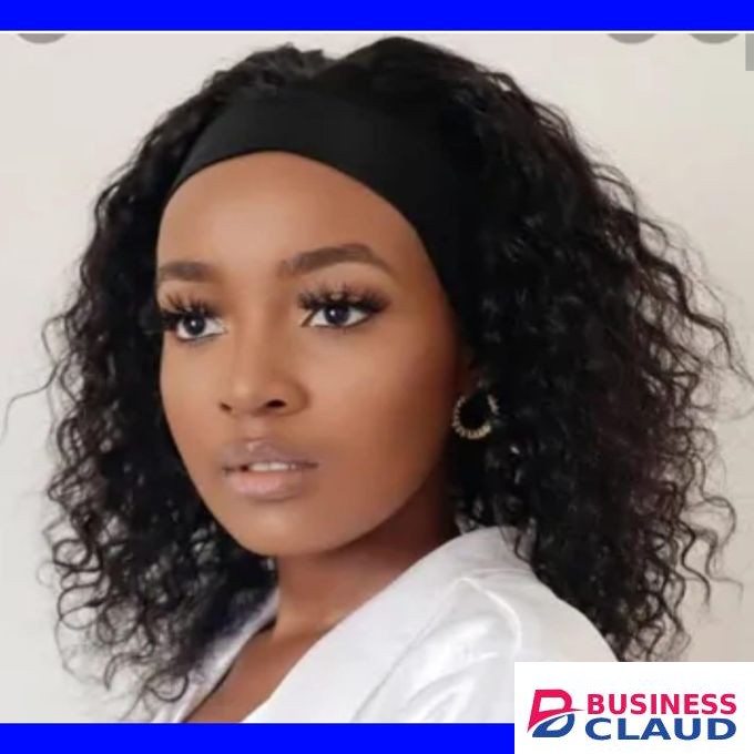 Fashion Classic Curly semi human headband wig