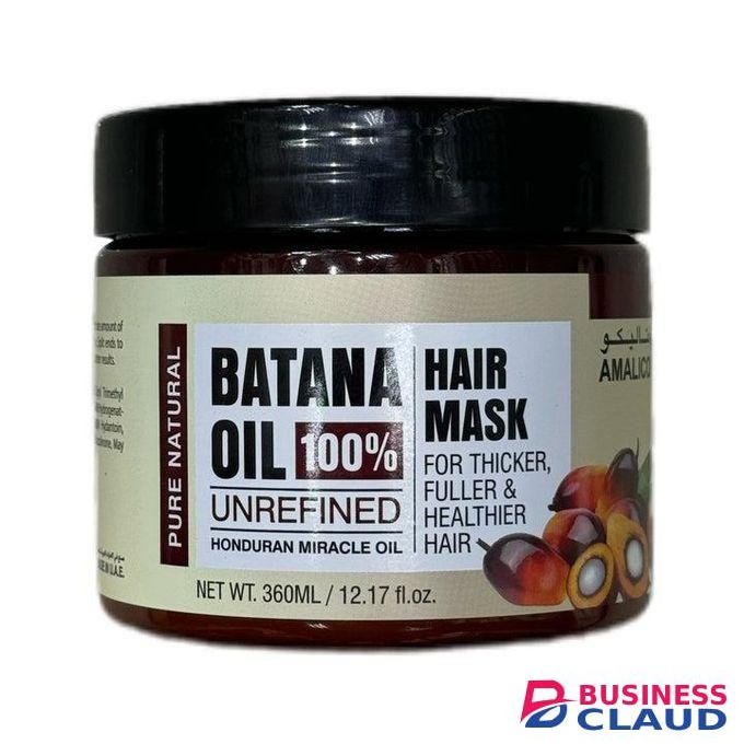 AMALICO 100% Pure Oil For Hair Mask made from Cold-Pressed Batana Oil - Harmless To Scalp For Men & Women