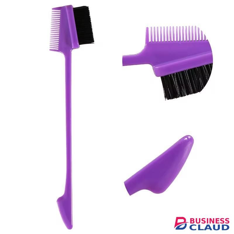 Comb DOUBLE SIDED SMOOTH EDGE CONTROL MINI BRUSH