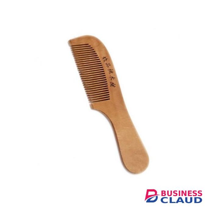 Wooden Non-Static Beard & Hair Comb