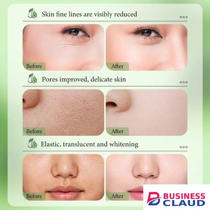 MOOYAM AVOCADO MOISTURIZING FACIAL SERUM HYDRATING REJUVENATION SMOOTHING PORES PERFECT FOR THE SKIN