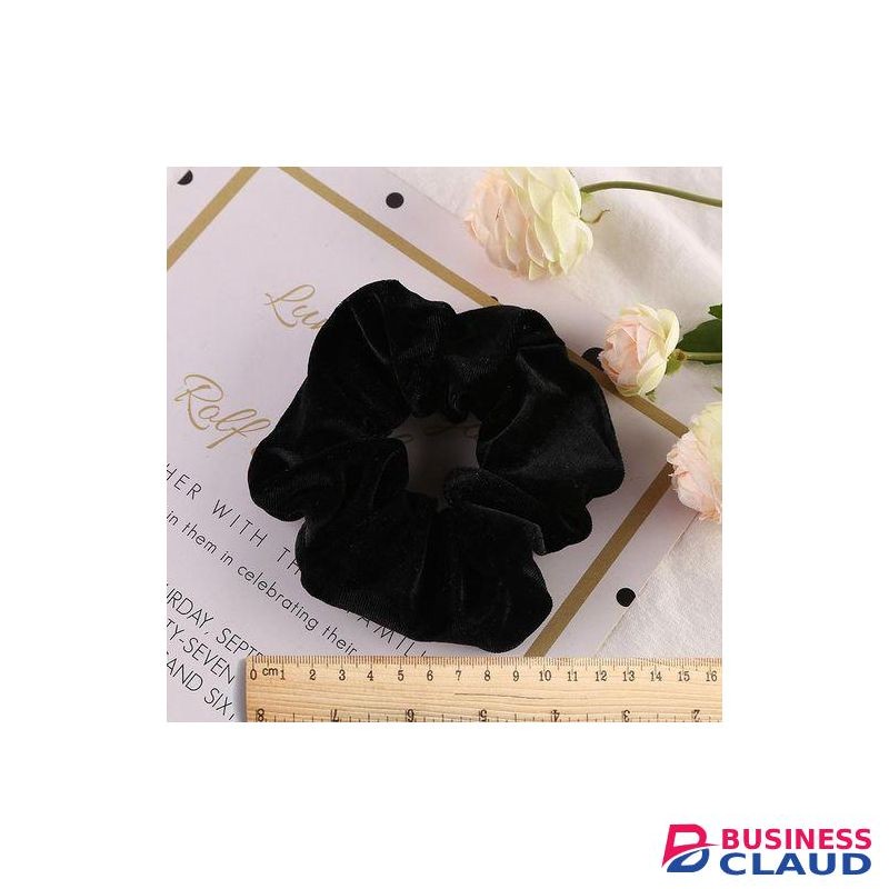 Women's Big Size Hair Bands Elastic Velvet Ponytail Ties Scrunchies