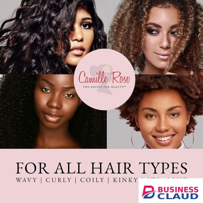Camille Rose Deep Conditioning Hair Mask- with Peppermint, Blue Green Algae & Mango Butter, to Strengthen and Moisturize for all hair types