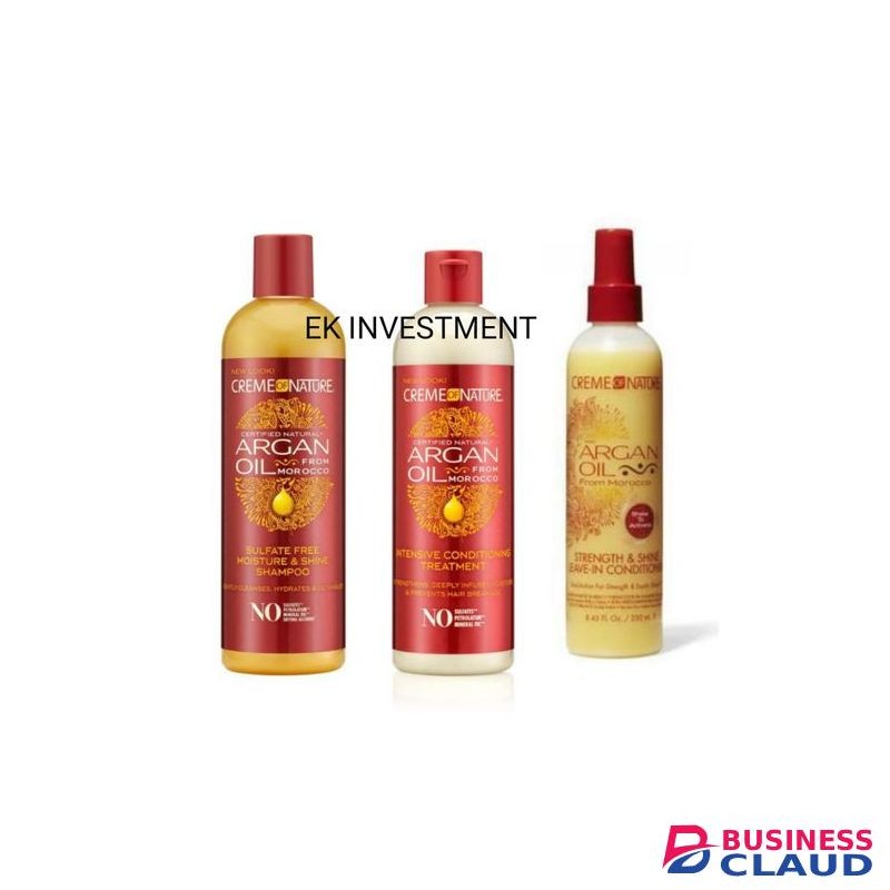 Creme Of Nature Shampoo * Intensive Conditioner Treatment * Leave-in