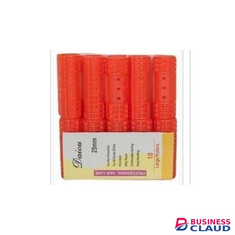 Daiou Hair Rollers For Curling Hair (Large Size) 10pcs