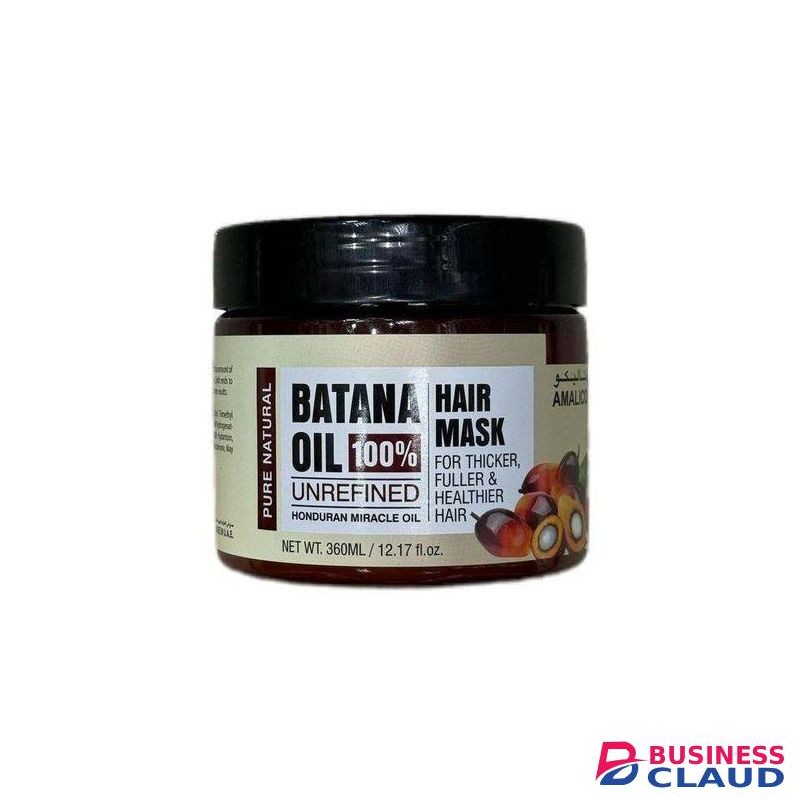AMALICO 100% Pure Batana Oil Hair Mask – Cold-Pressed, Scalp-Safe For Men & Women