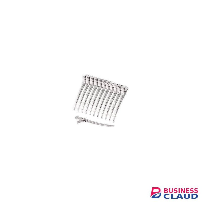 12pcs Metal Alligator Hair Clips