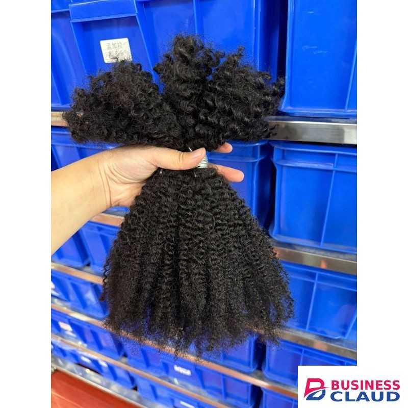 Kinky 4C Afro bulk human hair 14inch 50g