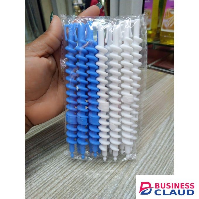 12pcs Hairdressing Styling Curling Perm Rod Rollers Salon Tools
