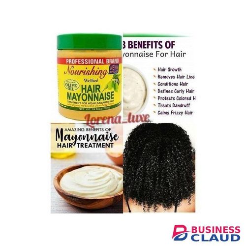 Wellice Hair Mayonnaise With Extra Virgin Olive Oil Treatment