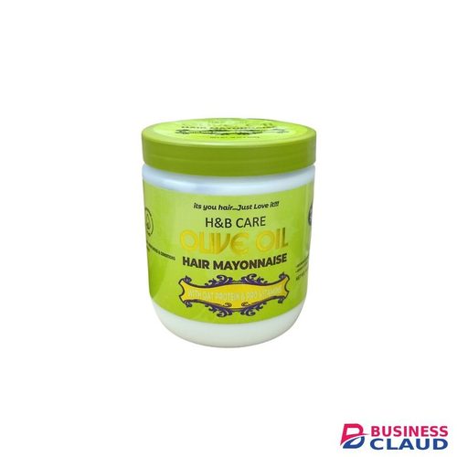 H&B Olive Oil hair Mayonnaise with oat protein & Pro Vitamins. Conditions hair, Renew weak & Fragile hair, Improve elasticity, Shines & Moisturizes hair, Smooths, Softens, Prevent Breakage & Damage