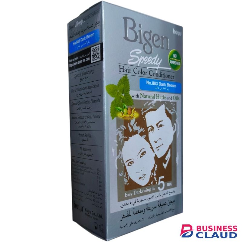 Bigen Speedy Hair Color Conditioner Dark Brown ,