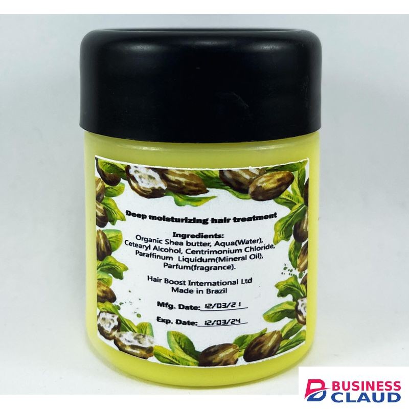 Hair Boost Shea Butter Hair Moisturizing Treatment Cream Made In Brazil