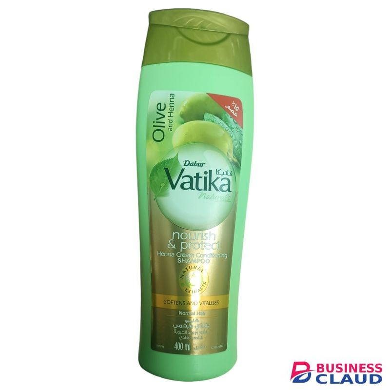 Dabur Vatika Olive & Henna Nourish & Protect Cream Conditioning SHAMPOO nk