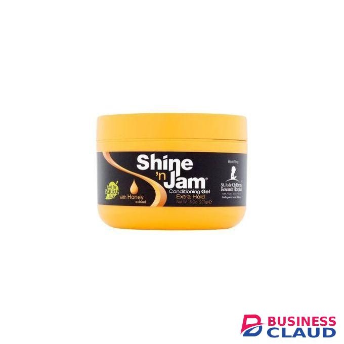 Ampro Shine N Jam Conditioning Gel Extra Hold- With Honey Extract-8oz
