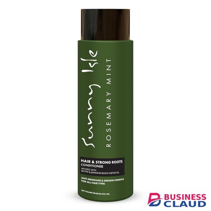 Sunny Isle Rosemary Mint Hair & Strong Roots Conditioner Anti-Breakage & Growth Formula Infused with Biotin & Jamaican Black Castor Oil