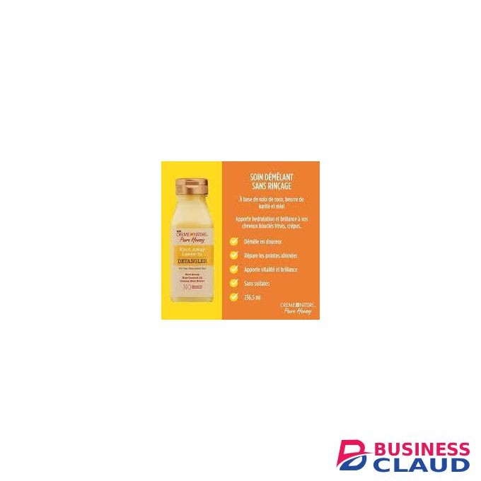 Creme Of Nature Knot Away Leave in Detangler, Pure Honey, Coconut Oil And Shea Butter Formula