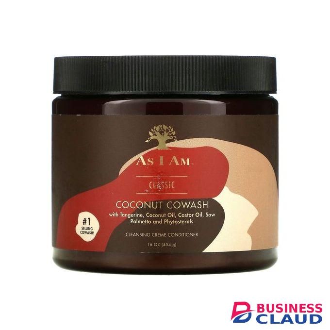 As I Am Coconut Cowash Cleansing Conditioner-Promotes Healthy Hair, Spreads Easily Throughout Hair