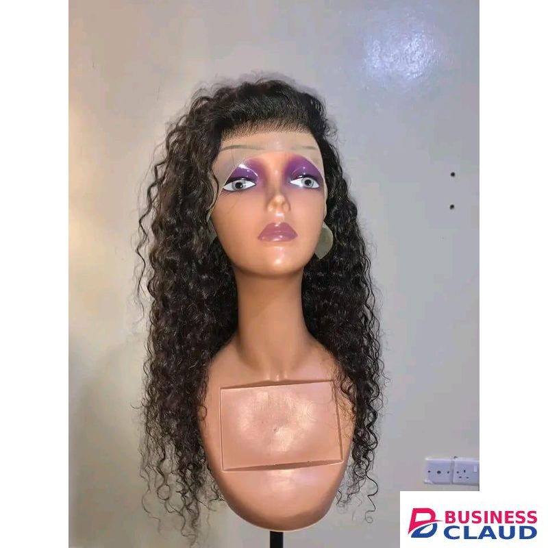Wigs by Angy'z Place Long Frontal Curly Wavy Wig