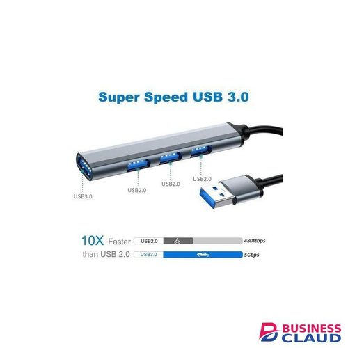 High Speed USB HUB 3.0 4 Ports Extension Adapter