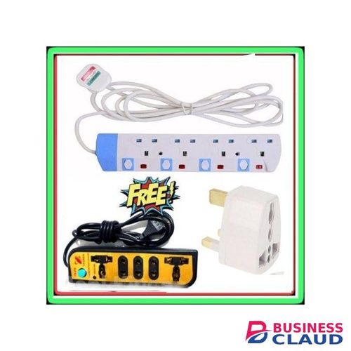 Power King >Power Cable > 4 Way Fuse + 5way + Power Adapter