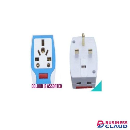 Travel // Travelling / Travelers Power Socket Adaptor With UK Socket Plug