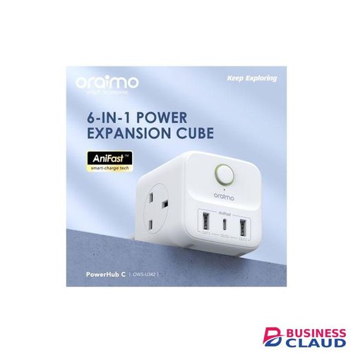 Oraimo EXPANSION CUBE 6-IN-1 POWER HUB