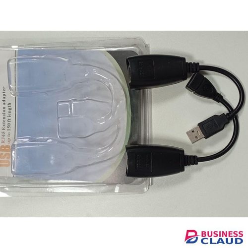Secom USB RJ45 Extension Adapter – USB Over Ethernet Extender (Up to 150 ft / 45 m)
